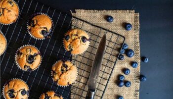 High-Energy Berry Muffin 